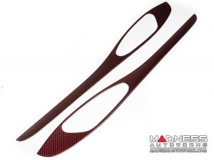 Alfa Romeo Stelvio Complete Interior Trim Kit - Red Carbon Fiber Alfa Romeo Stelvio Complete Interior Trim Kit - Red Carbon Fiber
